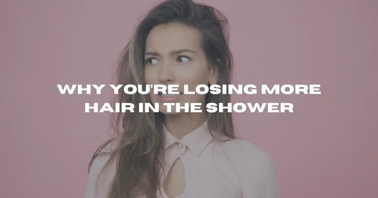 Hair falling out in the shower due to hard water and chlorine in Australian tap water