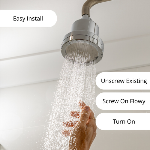 Flowy Filtered Shower Head