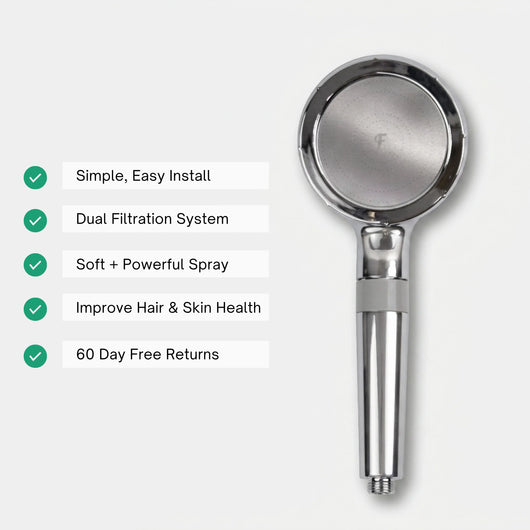 Handheld Filtered Shower Head